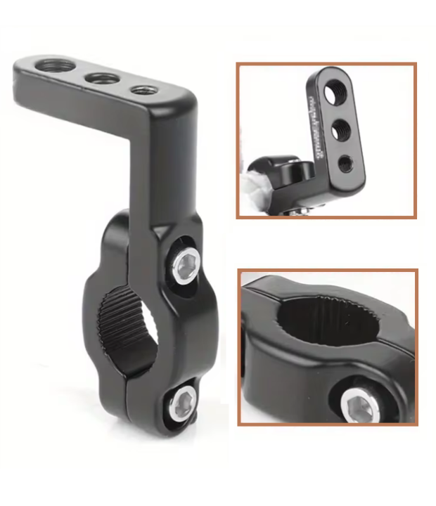 Kit Universal de soporte de Clip para faro de coche y motocicleta, luz LED de trabajo