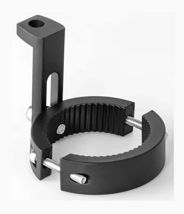 Soporte de Abrazadera Premium en Aluminio Fundido para Exploradoras y Accesorios (Ajustable)